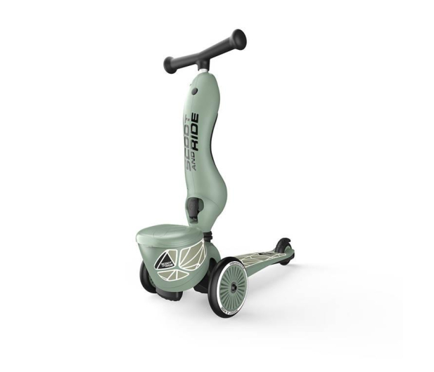 Scoot & Ride Highwaykick 1 Lifestyle Jeździk i hulajnoga 2w1 Green Lines - 1109666 - zdjęcie 4